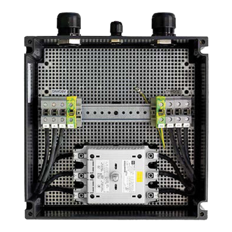 Ex-proof terminal box