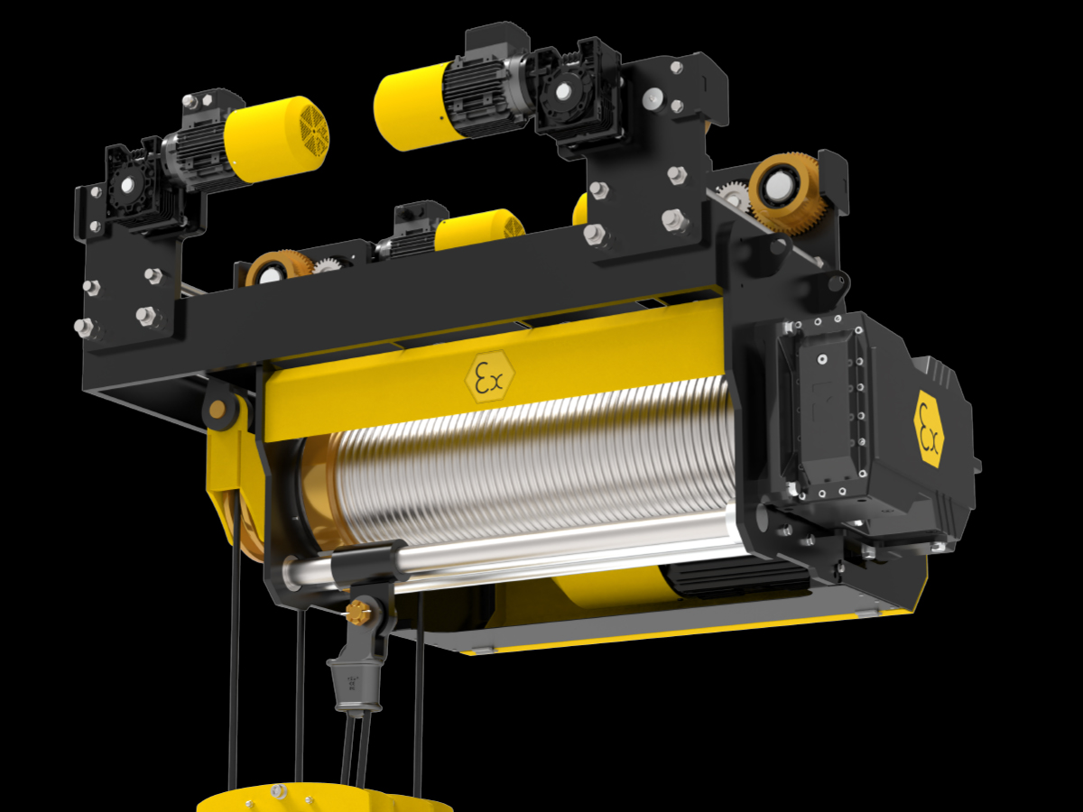 Ex-Proof Standard Monorail Hoist
